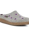 Woman HAFLINGER Slippers | Cuoricini Lt Grey | Peter Sheppard Footwear