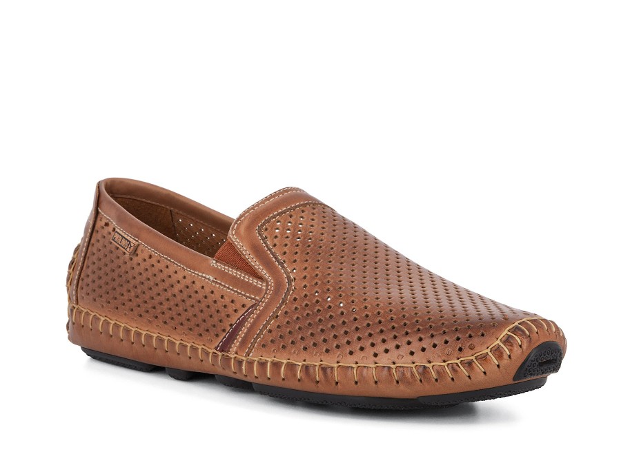 Man PIKOLINOS Slip Ons | 09Z-3100 Brandy | Peter Sheppard Footwear