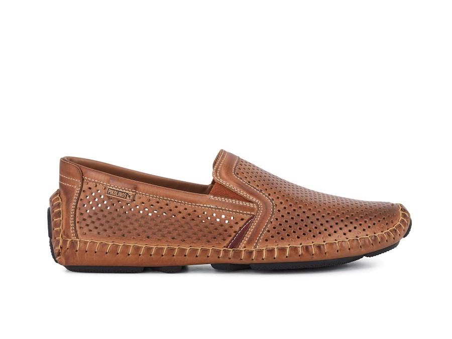 Man PIKOLINOS Slip Ons | 09Z-3100 Brandy | Peter Sheppard Footwear