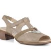 Woman ARA Sandals | 35730 Sand Metallic | Peter Sheppard Footwear