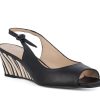 Woman HUGO SHEPPARD Wedges | Delta Black | Peter Sheppard Footwear