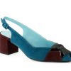 Woman THIERRY RABOTIN Heels | Telina Teal | Peter Sheppard Footwear