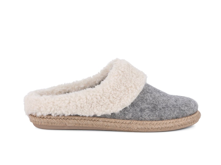 Woman TONI PONS Slippers | Taberno Grey | Peter Sheppard Footwear