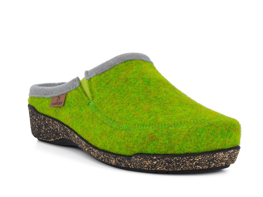 Woman HARTJES Slippers | Susan Lime | Peter Sheppard Footwear