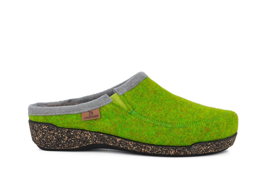 Woman HARTJES Slippers | Susan Lime | Peter Sheppard Footwear