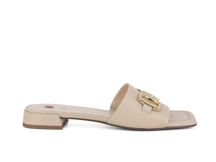 Woman HOGL Slides | Hopson Light Nude | Peter Sheppard Footwear