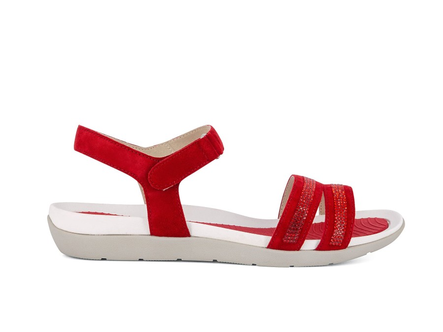 Woman ARA Sandals | 35922 Red | Peter Sheppard Footwear