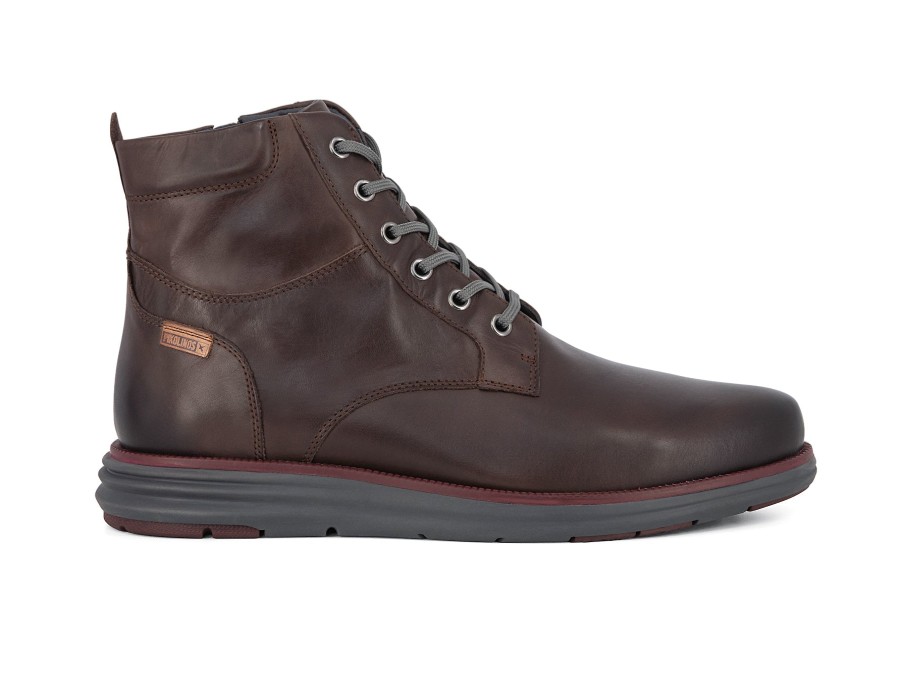 Man PIKOLINOS Boots | M3P-8026 Dark Brown | Peter Sheppard Footwear