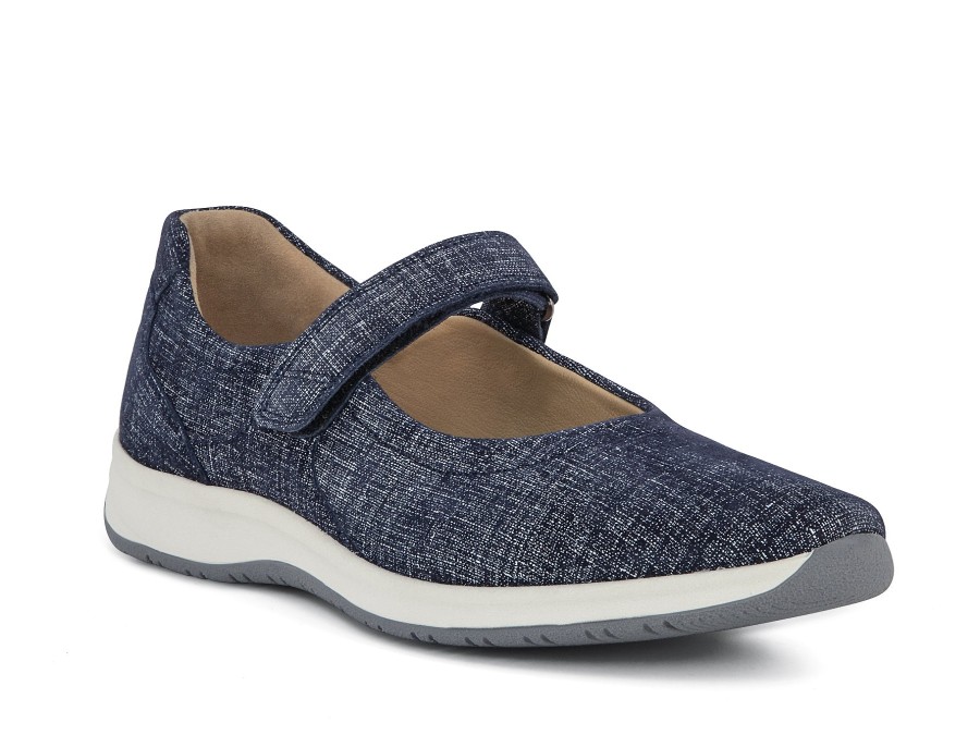 Woman HARTJES Mary Janes | 236162 Denim | Peter Sheppard Footwear