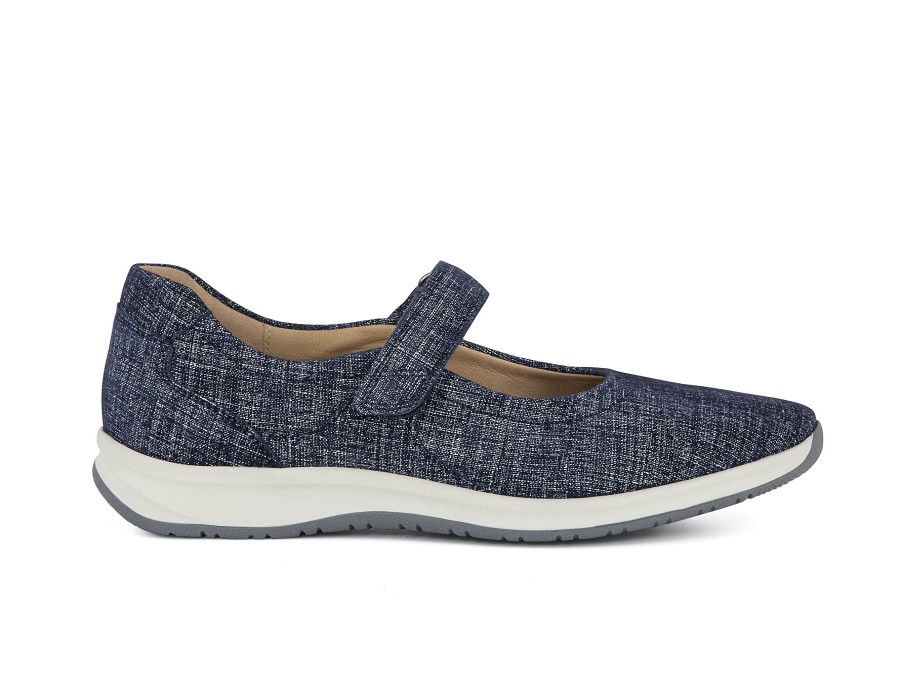 Woman HARTJES Mary Janes | 236162 Denim | Peter Sheppard Footwear