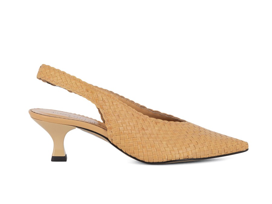 Woman PONS QUINTANA Heels | Carola Beige | Peter Sheppard Footwear