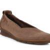 Woman ARCHE Ballerina Flats | Barege Cognac | Peter Sheppard Footwear