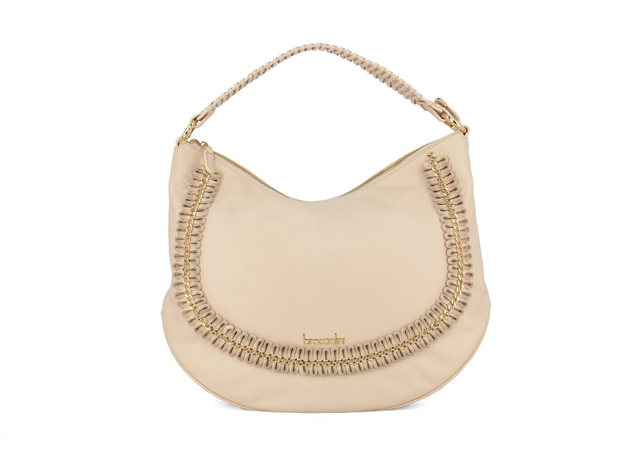 Woman BRACCIALINI HANDBAGS Handbags & Wallets | B 16921 Beige | Peter Sheppard Footwear