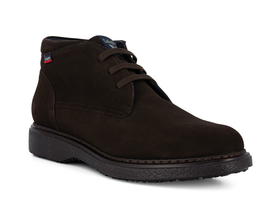 Man CALLAGHAN Boots | Carlito Dark Brown | Peter Sheppard Footwear