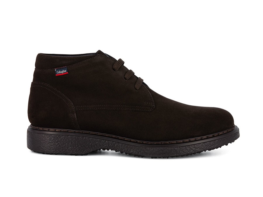 Man CALLAGHAN Boots | Carlito Dark Brown | Peter Sheppard Footwear