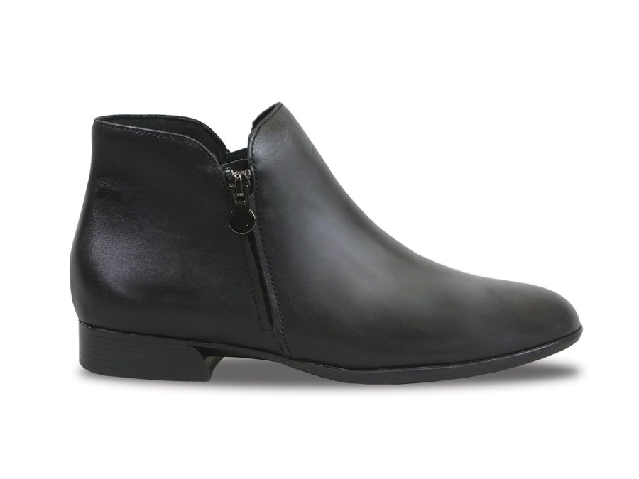 Woman MUNRO Ankle Boots | Averee Black | Peter Sheppard Footwear