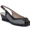 Woman PETER SHEPPARD Wedges | Mirabella Black | Peter Sheppard Footwear