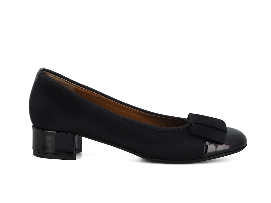 Woman LORBAC Heels | Latona Black | Peter Sheppard Footwear