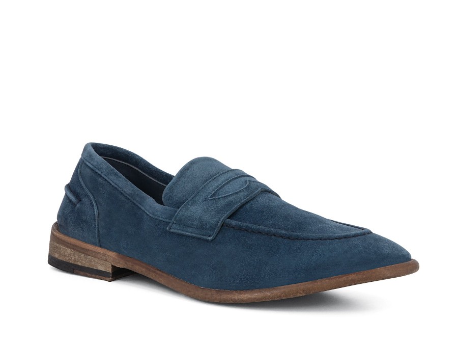 Man CALPIERRE Slip Ons | Capitano Navy | Peter Sheppard Footwear