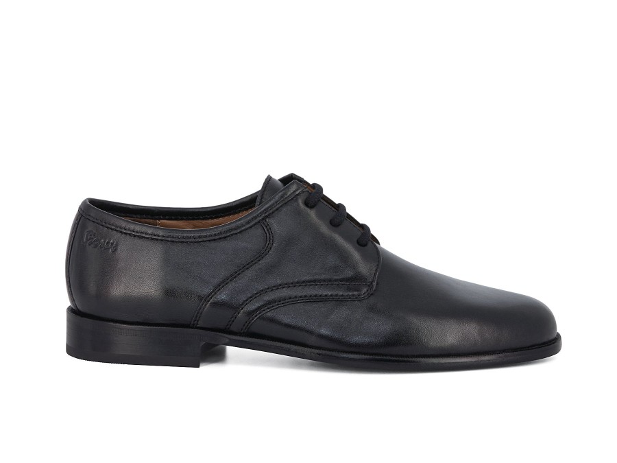 Man SIOUX Dress Shoes | Rochester Black | Peter Sheppard Footwear