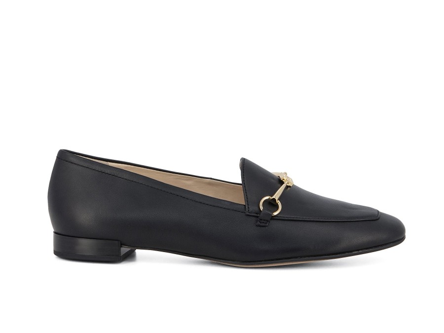 Woman HOGL Ballerina Flats | Hariette Black | Peter Sheppard Footwear