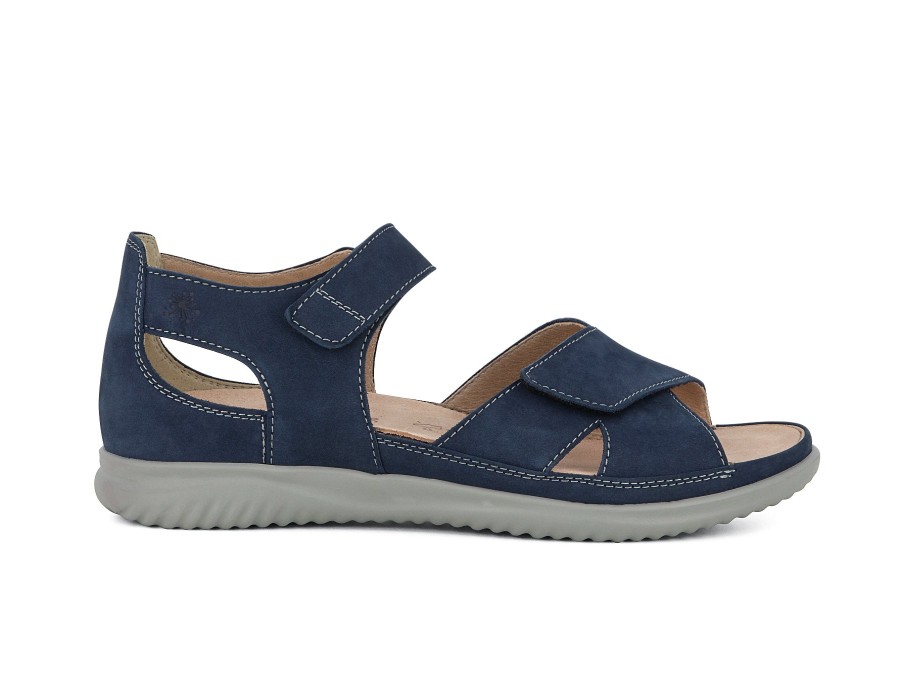 Woman HARTJES Sandals | 111332 Navy | Peter Sheppard Footwear