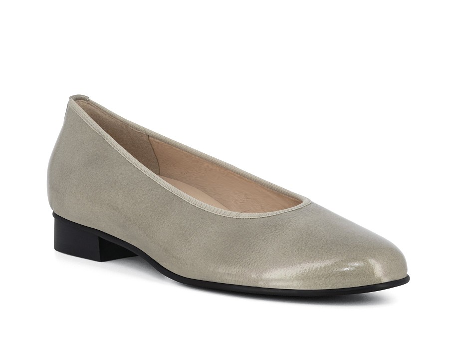 Woman HASSIA Ballerina Flats | 4-30 0601 Stone | Peter Sheppard Footwear