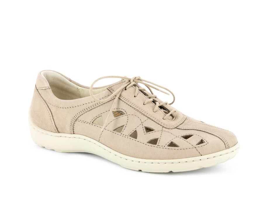 Woman WALDLAUFER Lace-Ups | Wallert Stone | Peter Sheppard Footwear