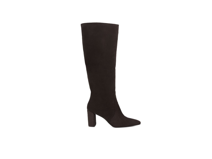 Woman HUGO SHEPPARD Long Boots | Manador Chocolate | Peter Sheppard Footwear