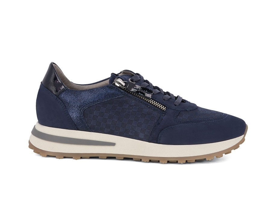 Woman DL SPORT Sneakers | Diso Navy | Peter Sheppard Footwear