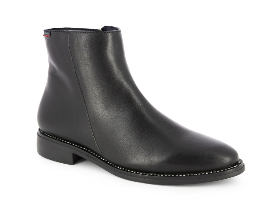 Woman CALLAGHAN Ankle Boots | Crawford Black | Peter Sheppard Footwear