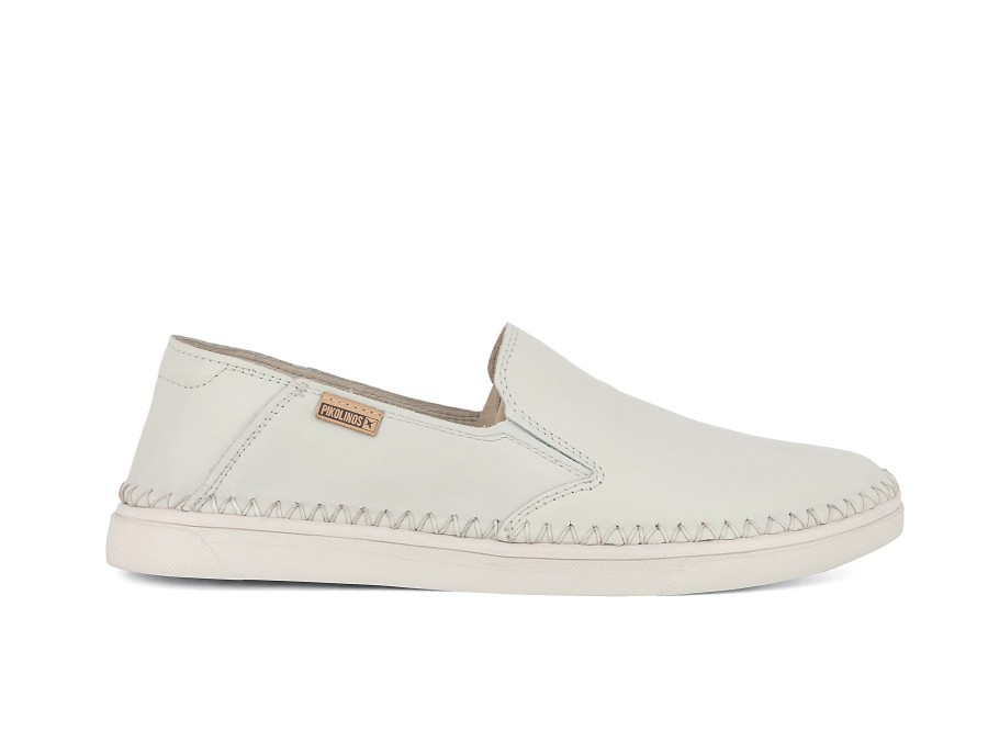 Man PIKOLINOS Slip Ons | M2U-3099 Off White | Peter Sheppard Footwear