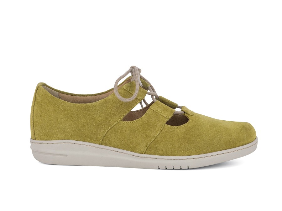 Woman HARTJES Lace-Ups | 32062 Kiwi | Peter Sheppard Footwear