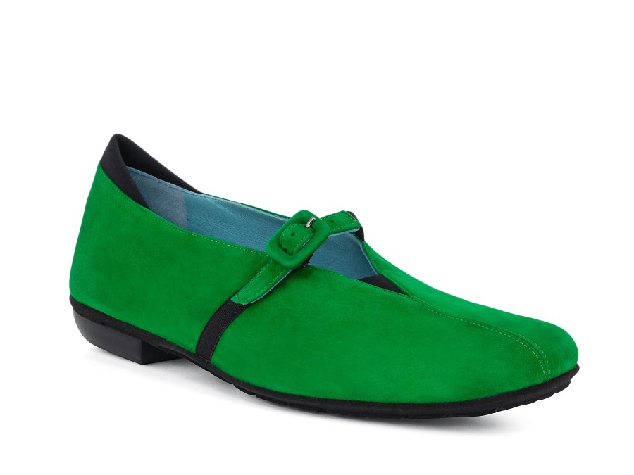 Woman THIERRY RABOTIN Slip-Ons | Travel Bright Green | Peter Sheppard Footwear