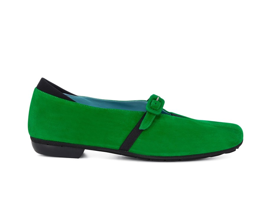 Woman THIERRY RABOTIN Slip-Ons | Travel Bright Green | Peter Sheppard Footwear