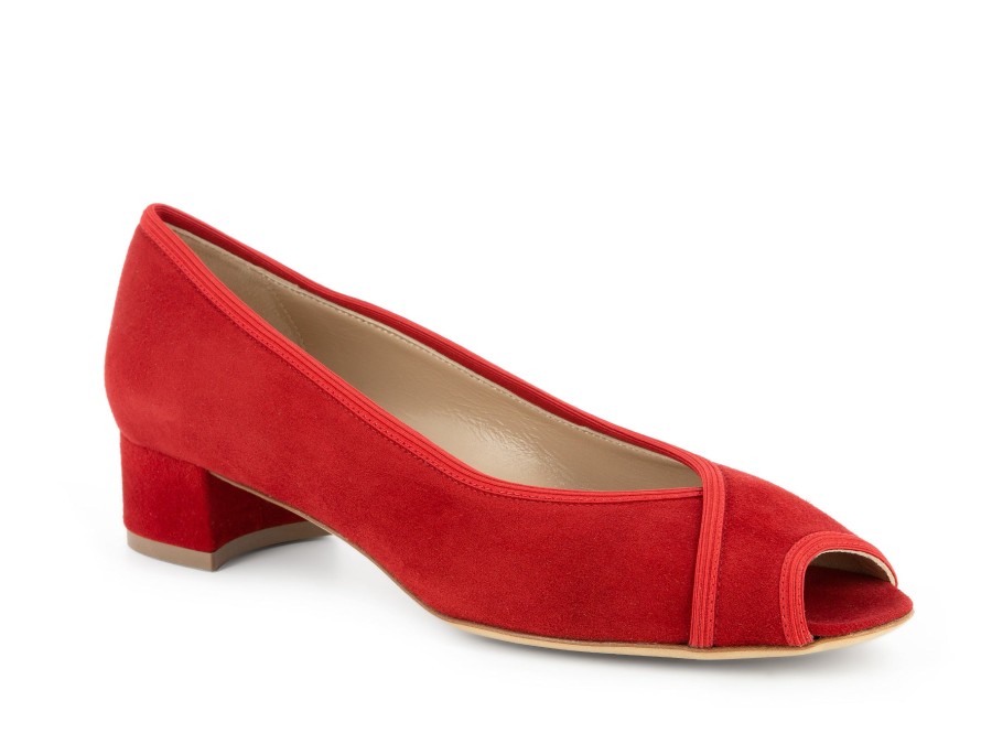 Woman VITO PASTORE Heels | Castilli Red | Peter Sheppard Footwear