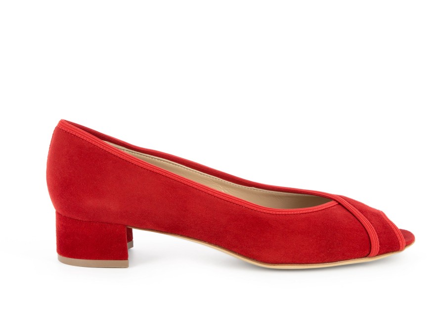 Woman VITO PASTORE Heels | Castilli Red | Peter Sheppard Footwear