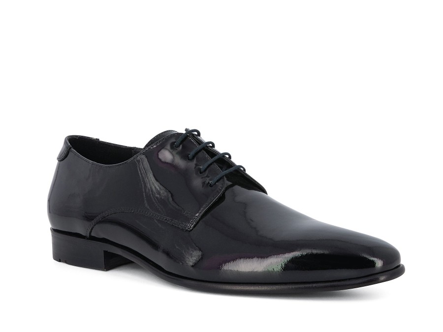 Man LLOYD Lace-Ups | Jerez Black | Peter Sheppard Footwear