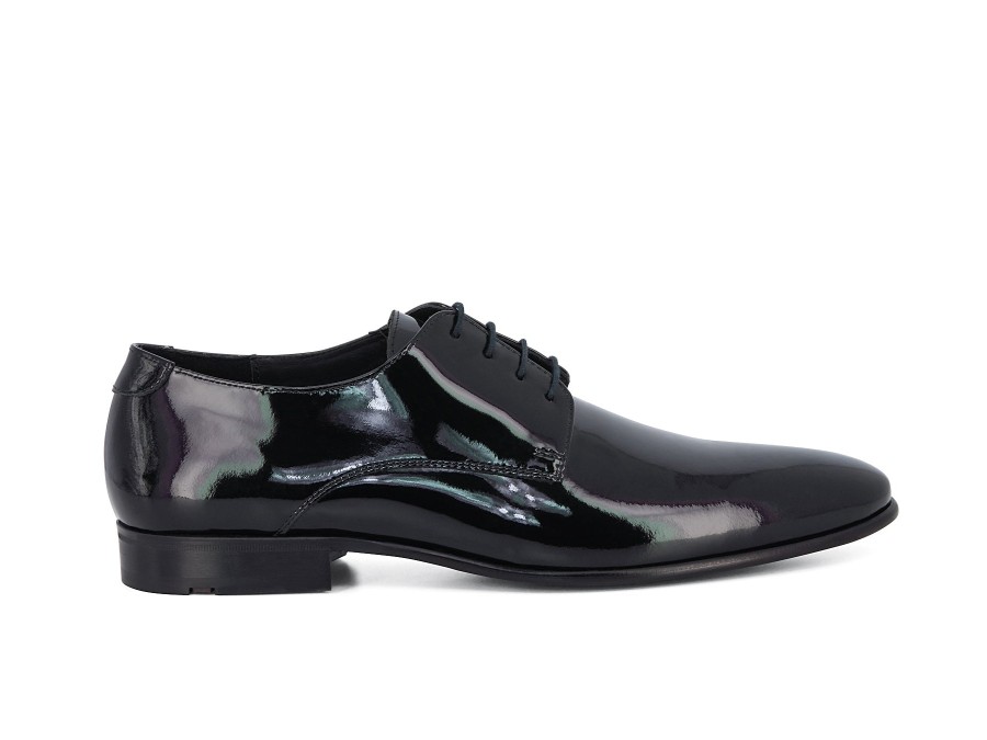 Man LLOYD Lace-Ups | Jerez Black | Peter Sheppard Footwear