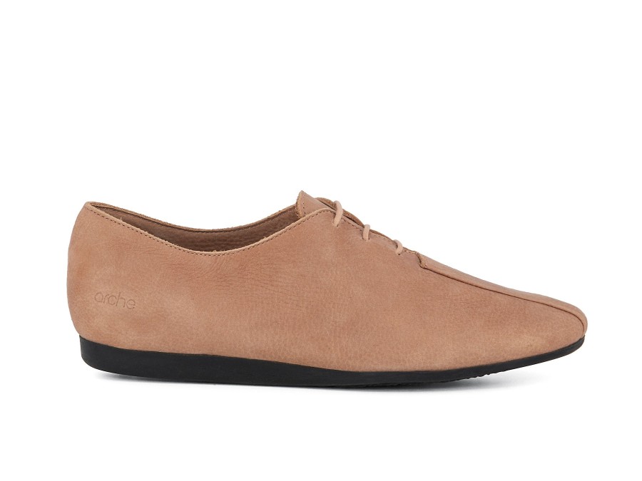 Woman ARCHE Ballerina Flats | Lamwen Musk | Peter Sheppard Footwear