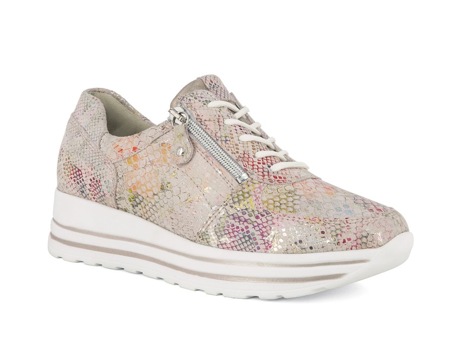 Woman WALDLAUFER Sneakers | Wearne Multi Pink | Peter Sheppard Footwear