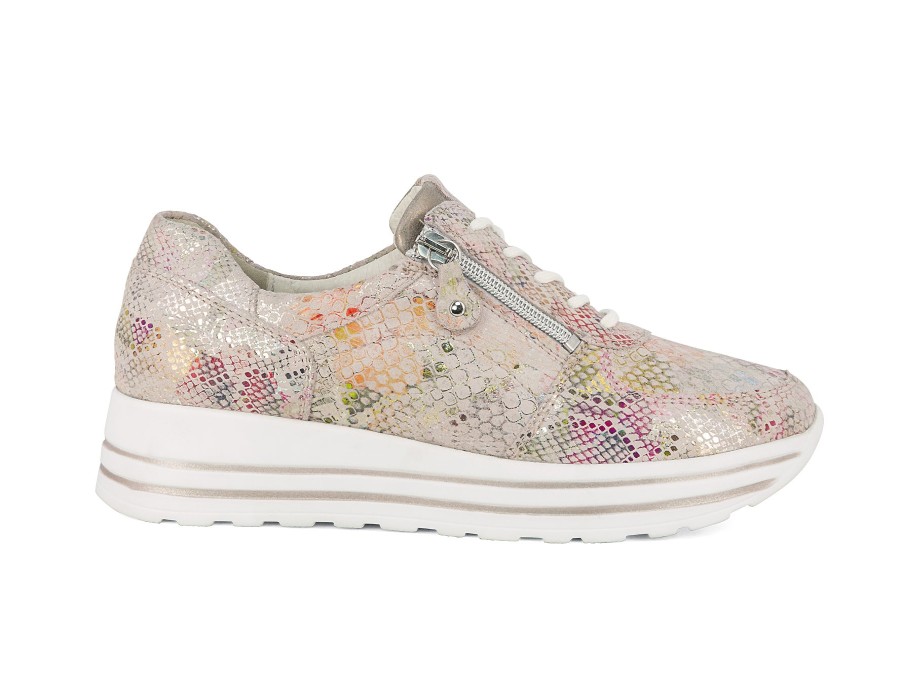 Woman WALDLAUFER Sneakers | Wearne Multi Pink | Peter Sheppard Footwear