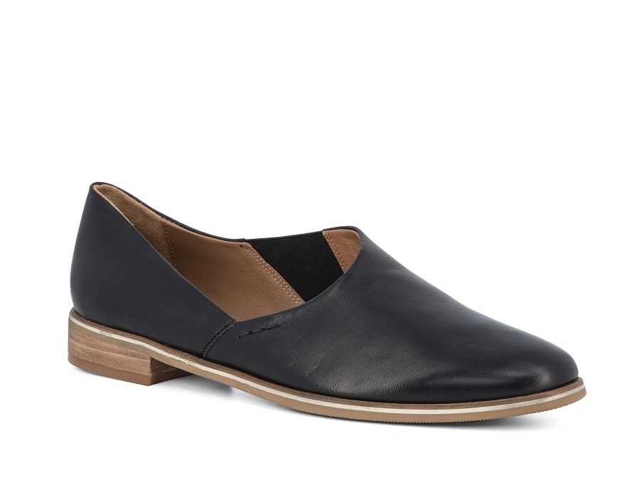 Woman EVERYBODY Ballerina Flats | Salide Black | Peter Sheppard Footwear