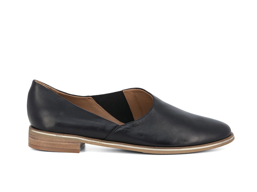 Woman EVERYBODY Ballerina Flats | Salide Black | Peter Sheppard Footwear