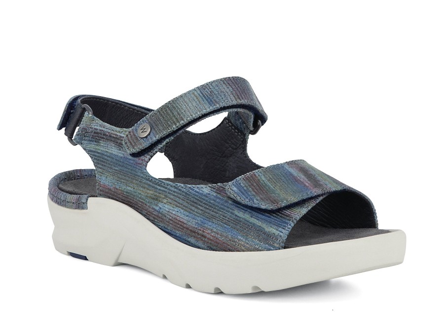 Woman WOLKY Sandals | Dutch Jeans Multi | Peter Sheppard Footwear