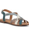 Woman PIKOLINOS Sandals | W0X-0556 Blue Multi | Peter Sheppard Footwear