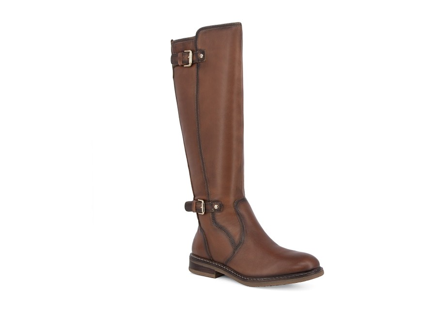 Woman PIKOLINOS Long Boots | W8J-9621 Tan | Peter Sheppard Footwear