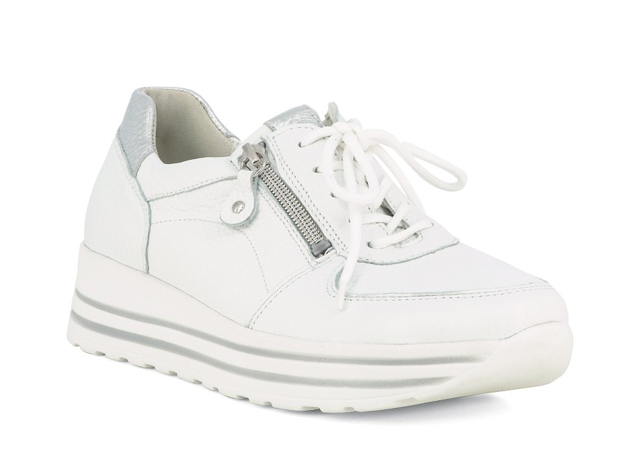 Woman WALDLAUFER Sneakers | Wearne White | Peter Sheppard Footwear