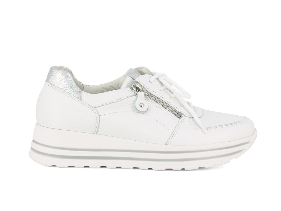 Woman WALDLAUFER Sneakers | Wearne White | Peter Sheppard Footwear