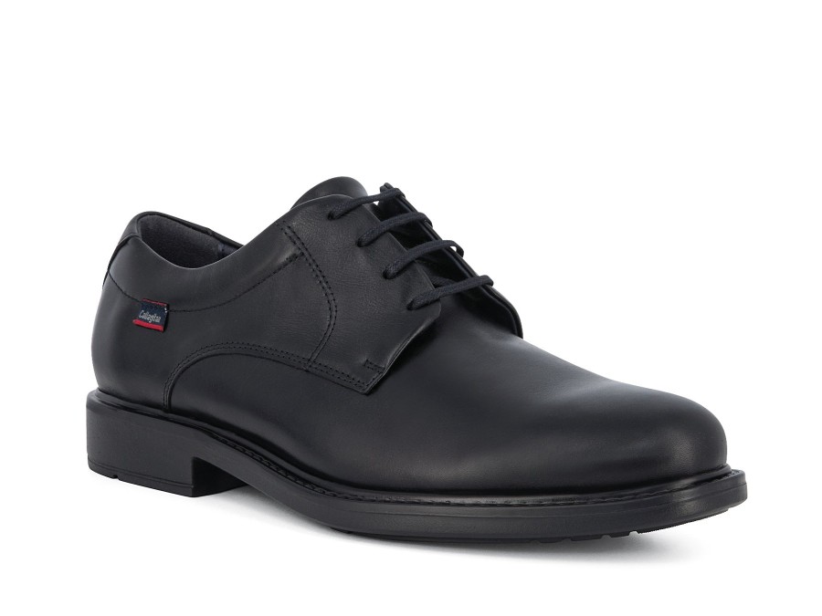 Man CALLAGHAN Lace-Ups | Criston Black | Peter Sheppard Footwear